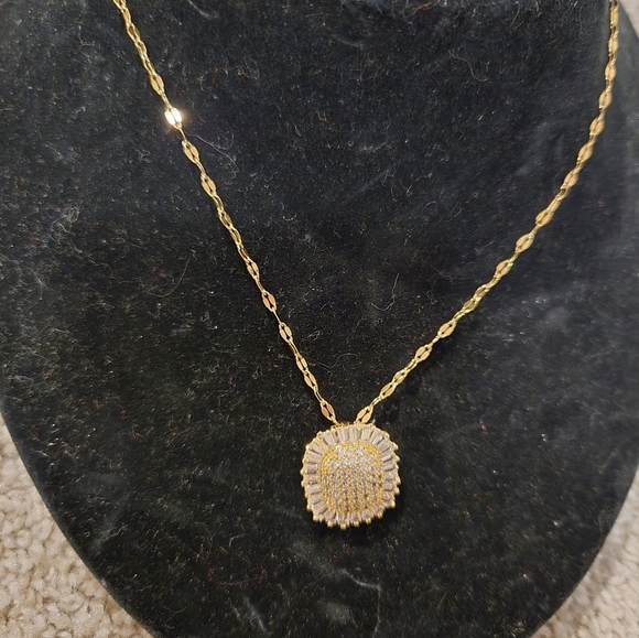 Gorgeous 21kgp Duabi gold necklace - Picture 3 of 9